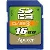 Apacer SDHC (Class 4) 16GB (AP16GSDHC4-R)