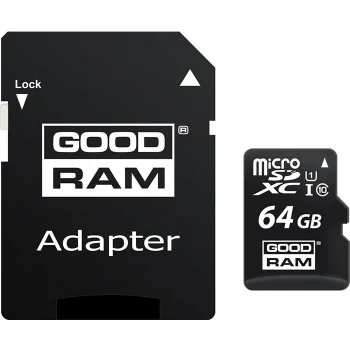 GoodRAM M1AA microSDXC M1AA-0640R12 64GB (с адаптером)