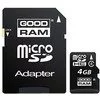 GOODRAM microSDHC (Class 4) 4GB (SDU4GHCAGRR10)