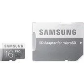 Samsung Pro microSDHC UHS-I U1 Class 10 16GB + адаптер (MB-MG16DA/AM)