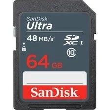 Sandisk Ultra SDXC Class10 64GB (SDSDUNB-064G-GN3IN)