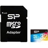Silicon-Power Elite microSDHC UHS-I 32GB + адаптер (SP032GBSTHDU3V20SP)