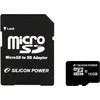 Silicon-Power microSDHC (Class 10) 16Gb + адаптер (SP016GBSTH010V10-SP)