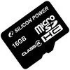Silicon-Power microSDHC (Class 4) 16Gb (SP016GBSTH004V10)
