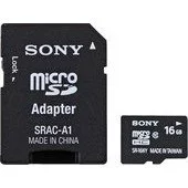 Sony microSDHC (Class 10) 16GB + адаптер (SR16NYAT)
