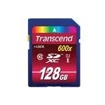 Transcend SDXC UHS-I (Class 10) 600x Ultimate 128GB (TS128GSDXC10U1)