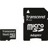 Transcend microSDHC (Class 10) 16GB + адаптер (TS16GUSDHC10)
