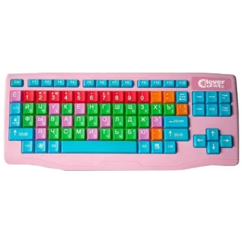 Clever Toys Wireless keyboard Pink USB