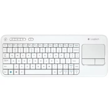 Logitech Wireless Touch Keyboard K400 White USB