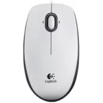 Logitech Mouse M100 White USB