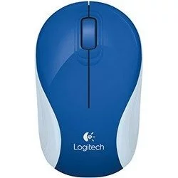 Logitech Wireless Mini Mouse M187 Brave Blue