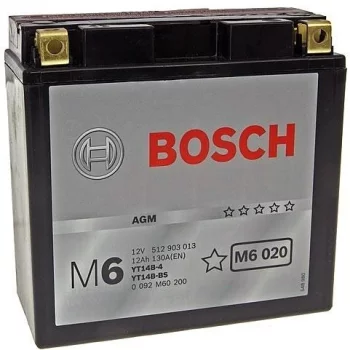 Bosch M6 YT14B-4/YT14B-BS 512 903 013 (12 А·ч)