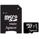 Apacer microSDXC (Class 10) 64GB + адаптер (AP64GMCSX10U1-R)