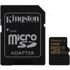Kingston microSDHC UHS-I (Class 10) 16GB + SD адаптер (SDCA10/16GB)