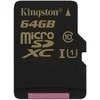 Kingston microSDXC UHS-I U1 (Class 10) 64GB (SDCA10/64GBSP)