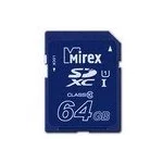 Mirex SDXC UHS-I (Class 10) 64GB (13611-SD10CD64)