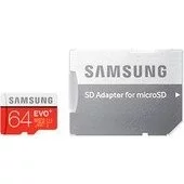 Samsung EVO+ microSDXC 64GB + адаптер (MB-MC64DA)