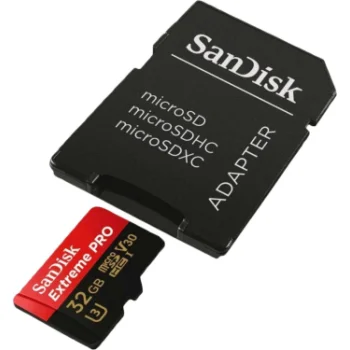 Sandisk Extreme Pro SDSQXCG-032G-GN6MA microSDHC 32GB (с адаптером)