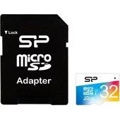 Silicon-Power Elite microSDHC UHS-I 32GB + адаптер (SP032GBSTHBU1V20SP)