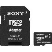 Sony microSDXC (Class 10) 64GB + адаптер (SR64NYAT)