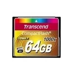 Transcend 1000x CompactFlash Ultimate 64GB (TS64GCF1000)