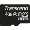 Transcend microSDHC (Class 4) 4GB (TS4GUSDC4)