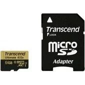 Transcend microSDXC Ultimate 633x UHS-I U3 (Class 10) 64GB (TS64GUSDU3)
