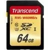 Transcend SDXC UHS-I U3 Class 10 64GB (TS64GSDU3)
