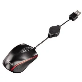 HAMA Laser mouse Pequento Black-Red USB
