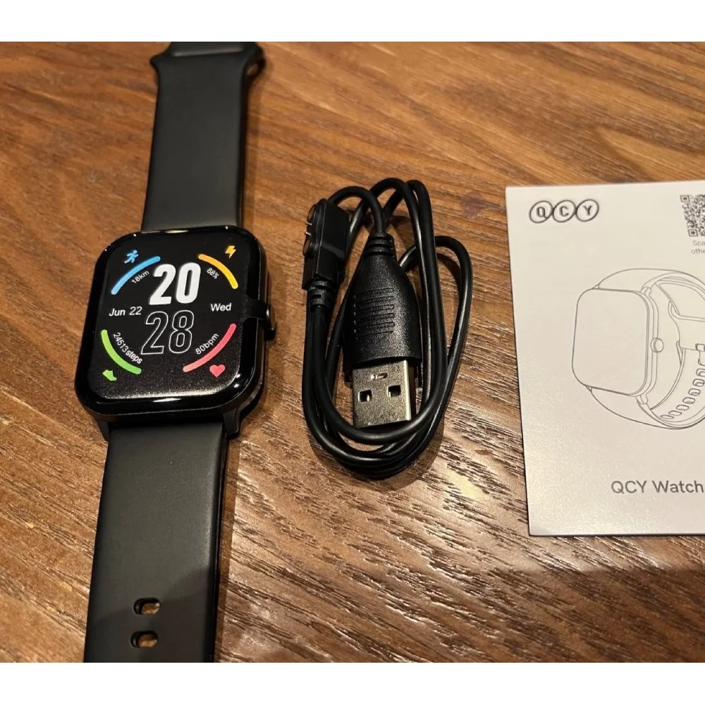 Relógio Smartwatch Qcy Watch Gtc S1 Bluetooth 5.0 Ipx8